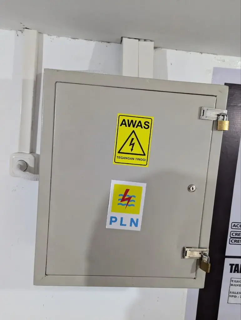 Box Panel 50 cm x 60 cm + Fan DC 12 Cm